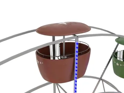 Ferris Wheel 3D model