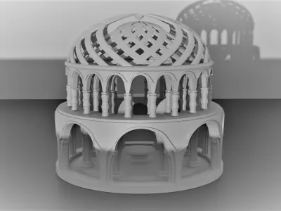 Rivendell Meeting Room Building 3D print model