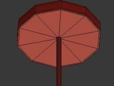 Untitled chandelier with four balls 3D model