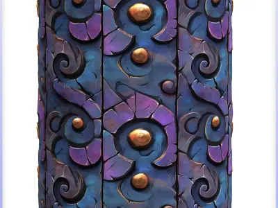 Stylized Wall Seamless Texture Texture 104