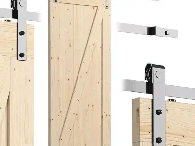 Merry Products Barn Door 2 in 1 3D model