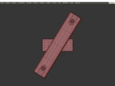 MARK SCONCE Low-poly 3D model