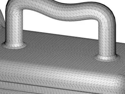 Rechargeable Torch 3D print model