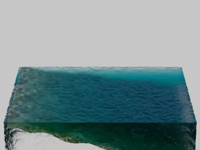 Sea water mtl 3D model