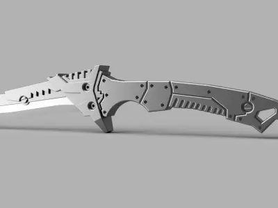 LED Katana 3D print model