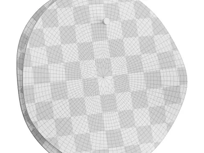 Aura pendant lamp 3D model