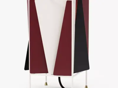 Gubi B-4 Table Lamp 3D model