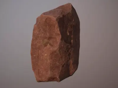 Red Rock modular PBR Low-poly 3D model