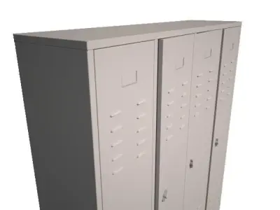 locker no 4 3D model