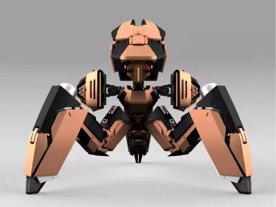 Tribot 212F 3D model