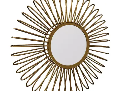 MIRROR SELENA GOLD 3D model