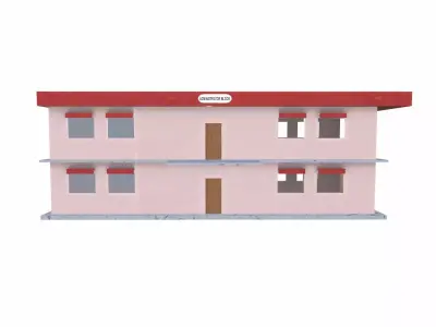 Administrator Block Low-poly 3D model