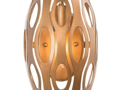 Augu Light Flush Mounted Sconce 3D model
