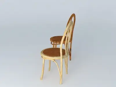 Clasic BENTWOOD Cafe Chairs Free 3D model