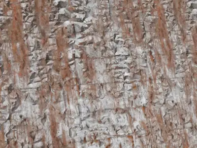 Weathered Hammered Rusty Metal Plates PBR Seamless Texture