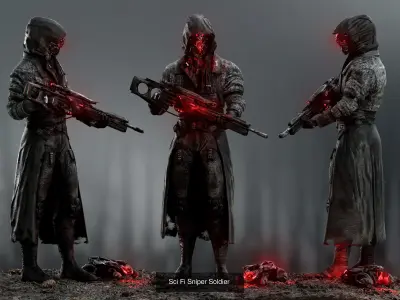 Sci Fi characters pack