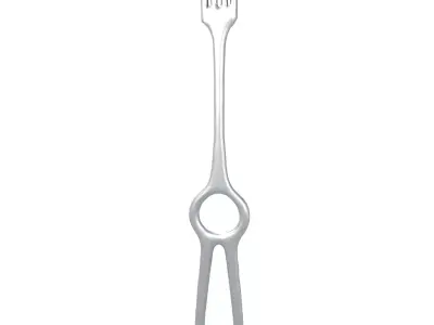Retractor Surgical Instrument v1 001 Low-poly 3D model