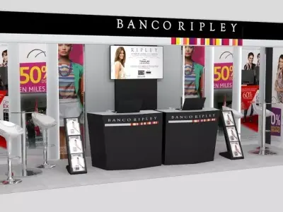 Stand for octanol fair 3D model