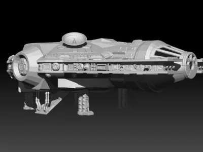 Mini Falcon 3D print model