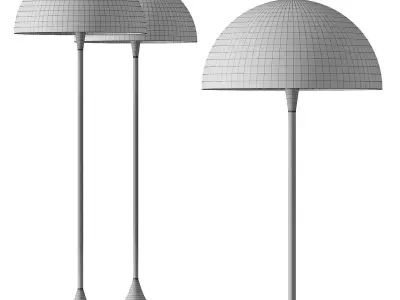 Panthella Floor Lamp NineLighting 3D model