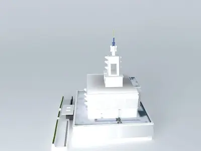 LDS, Temple Mormon, Mexico D.F.,  Mexico City. 26th Operating... Free 3D model