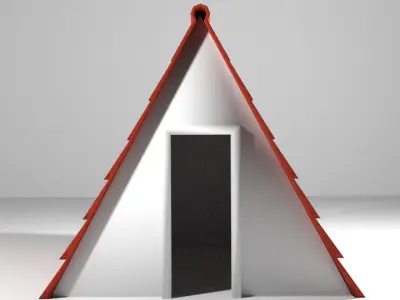 Dog House - Type 2 3D model