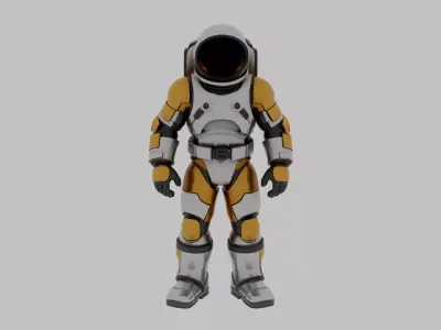 Stellar Explorer Suit 3D model