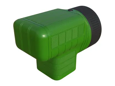 Portable Light 010 Low-poly 3D model