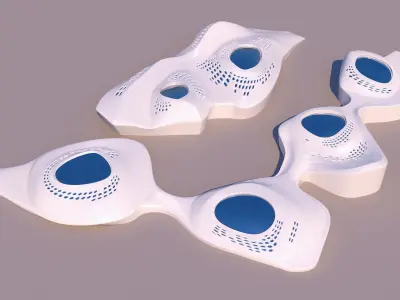 0109 - Organic Building 3D model