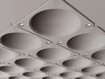 Modern Ceiling Design 3D model