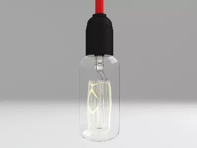 Bulb light 17 3D model