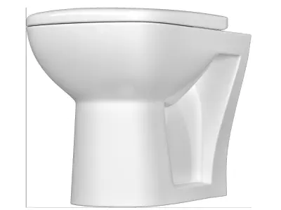 Floor Mount EWC toilet  3D model