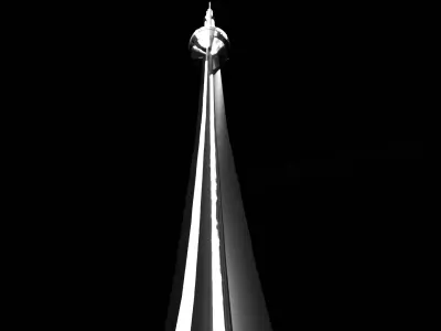 CN Tower 3D print model