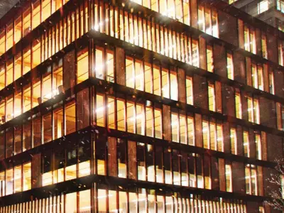 District Night Scene Commercial of 3D model