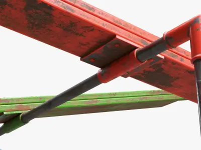 Teeter totters 02 3D model