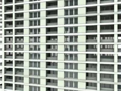 Big Hous Low-poly 3D model