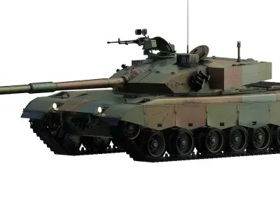 Type 96 tank 3D model