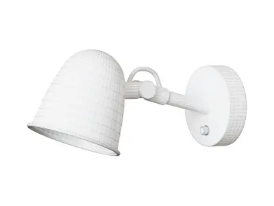 SKURUP SCRUP Sconce black 3D model