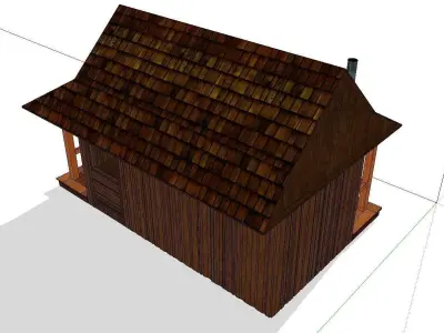 Creative Design-Holiday Cabin-0121 3D model