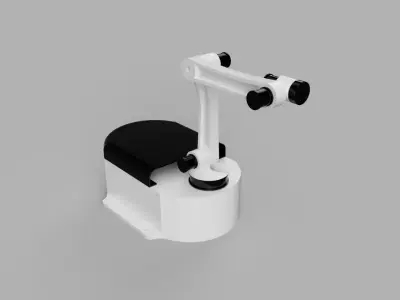 Robotic Arm With Cable Drive 3D print model