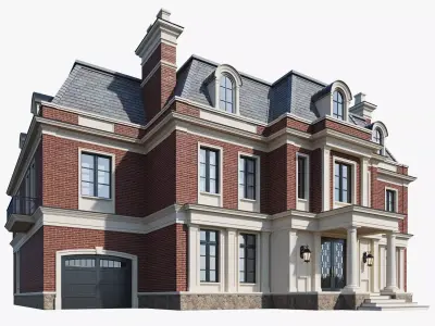 Classic house 4 3D model