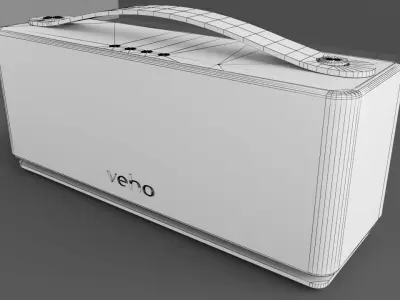 Portable Speaker - Veho M1 Low-poly 3D model