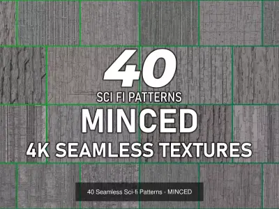 280 Seamless Sci-fi Patterns - Collection Vol 3 Texture