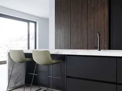 Modern kitchen 13 3D model