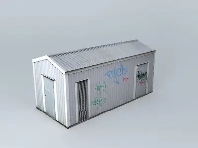 Riga Unijas street 24 substation Free 3D model