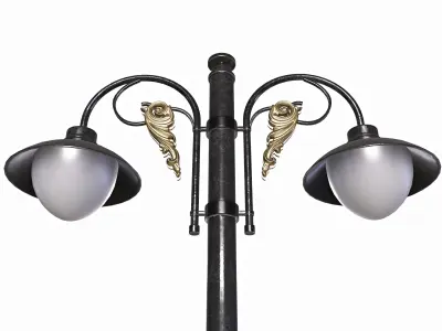street lamp 2 3D model buy