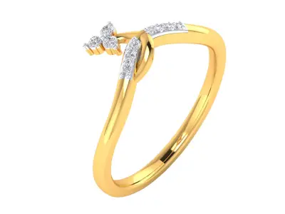 Women Ring Render 3dm STL MTL SLC JCD OBJ FBX Details 3D print model 72