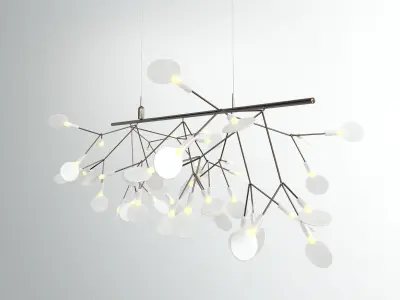 Heracleum Endless Pendant Lamp 3D model