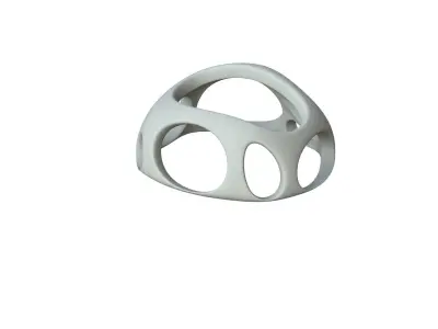 SciFi Cube Object No 53795 Low Poly Shape Low-poly 3D model