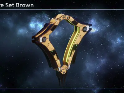 Spaceship Thaalian Empire Jumpgate Low-poly 3D model